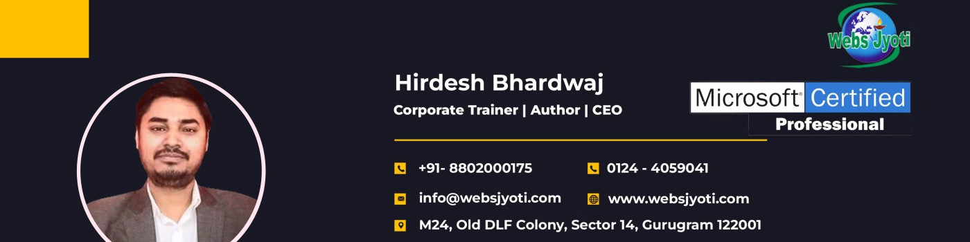 Hirdesh Bhardwaj Corporate Trainer